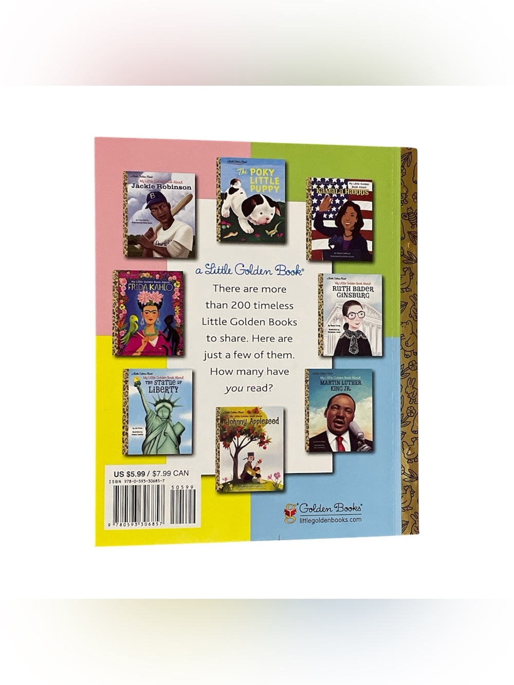 My Little Golden Book About Dolly Parton by Deborah Hopkinson Book 2021 - Picture 7 of 7